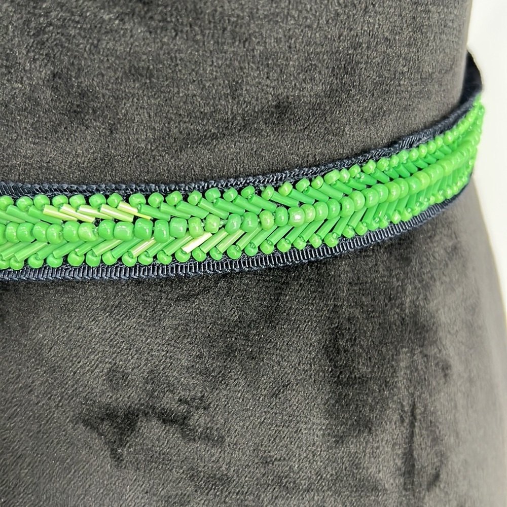 J. Crew Green and Blue Beaded Belt - Picture 3 of 4
